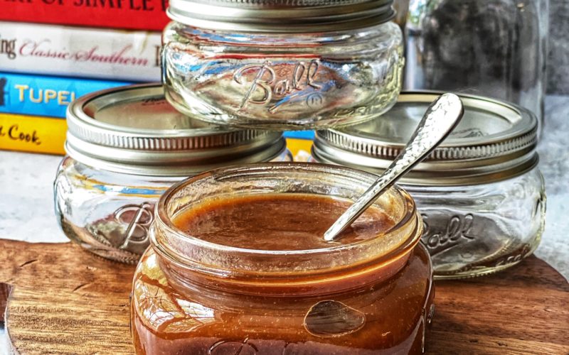 A Simple Tamarind Syrup Recipe Perfect for Cocktails and Desserts featured by top US foodie blog, Food Diary of a City Girl: image of tamarind syrup