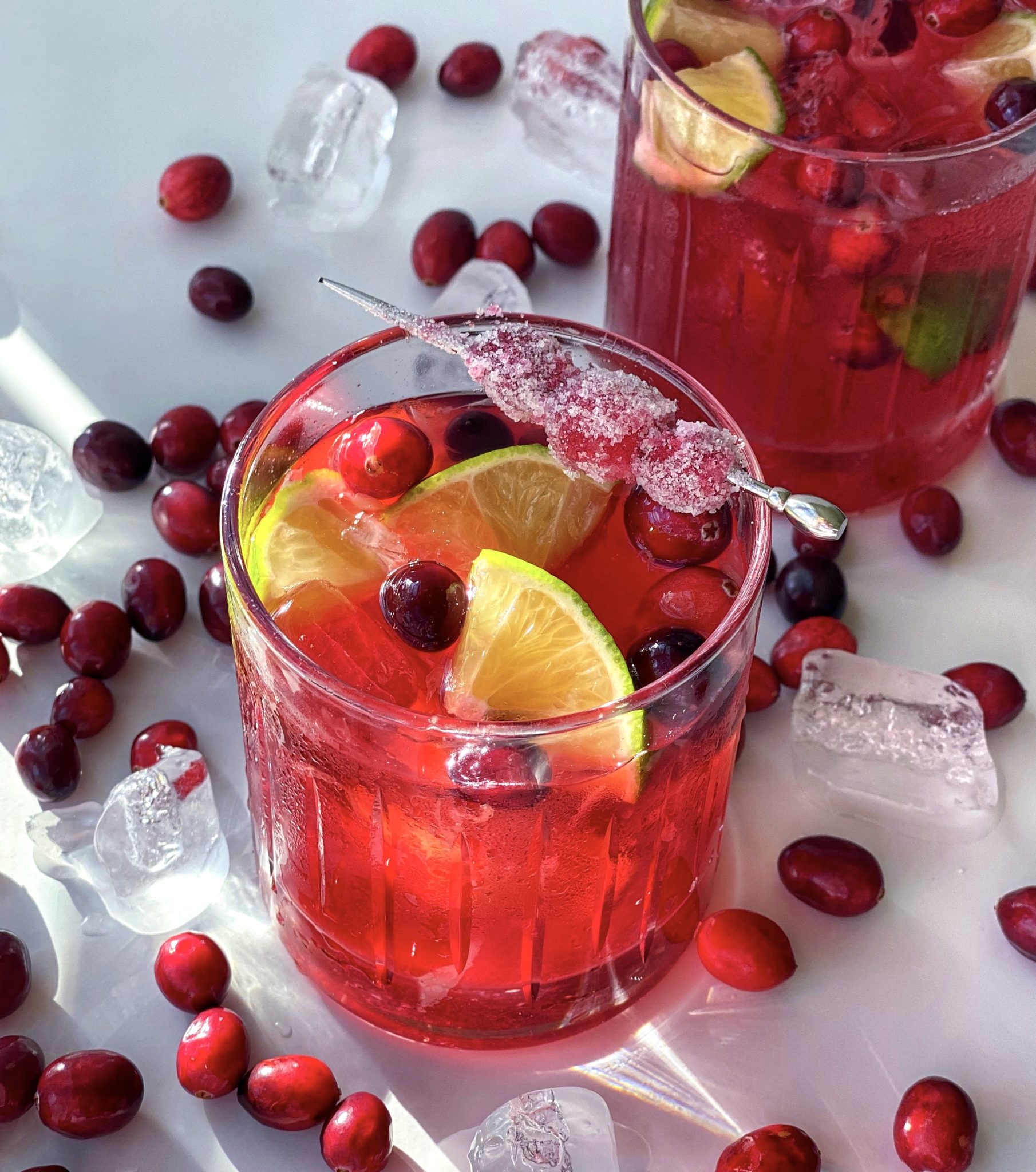 3 Delicious Cranberry Holiday Cocktails with Homemade Cranberry Simple Syrup